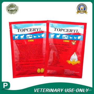 Medicamentos Veterinarios de Erythromycin thio Oxytetracycline Powder (100g)